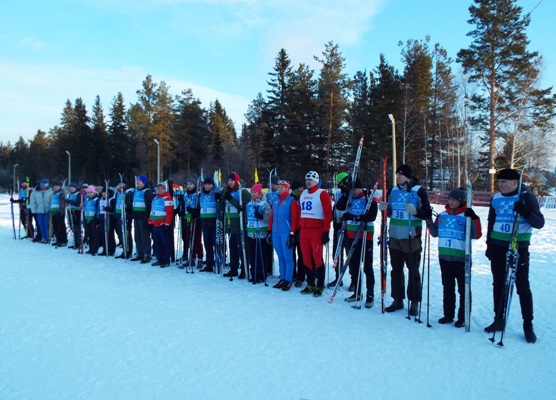 Лыжная сборная учебного центра лучшая в нижнетагильской  оперативной зоне